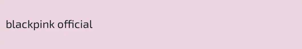 blackpink official
